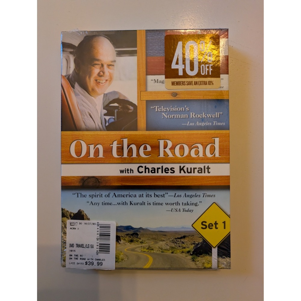 On the Road with Charles Kuralt Set 1 DVD Travel Documentary Region 1‎